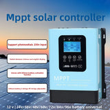 MPPT Solar Controller 30A60A120A Photovoltaic 230V Power Generation Fully Automatic 12V-96V Universal