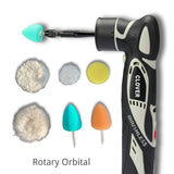 Premium Professional Hand Held Cordless Mini Nano Rotary 6mm 12mm Random Orbit  DA Polisher 12V DC Rechargeable Car Polisher