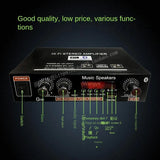 Home two-way digital amplifier, car audio Bluetooth 12V power amplifier, 2-channel amplifier G30