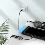 100W Fast Charging USB C To AR Glasses Docking Hubs Type C AR Glasses Charging Adapter For AIR/2 Glasses