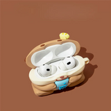 B27B Cartoon Three-Dimensional Otter Silicone Protective Shell Set Healing Anti-Fall