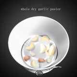 110220V Electric Garlic Peeler Machine Stainless Steel Commercial Home Grain Restaurant Barbecue Separator Convenient