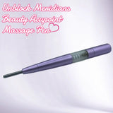 Small Multi-functional Metal Unblock Meridians Beauty Acupoint Massage Pen Aluminum Alloy Home Portable Acupoint Massager Device