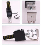 Hotsale Hand-held Aluminums Single Handle Cloth Manuals Licenses Plate Embossings Leather Press PVC PE PU Wood Bronzings Machine