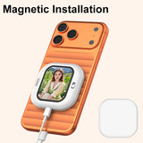 New Magnetic Phone Vlog Selfie Monitor Screen for Phone Rear Camera for Selfie Rear Camera Compatible With iPhone Android