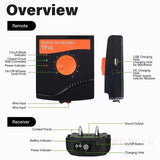 TP16 Electronic  dog  Fence Containment System with 1 Collar and 1.00mm Thicker Wire smart fence,  With Rechargeable Collar