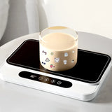 Electric Mug Warmer 50W Cup Heater with 9 Gear Temperature Control Hot Plate Coffee Milk Heater for Home Office Use 220V