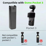 GW-Battery Handle Compatible With Dji Osmo Pocket 3, Fast Charging 5000Mah Battery Portable Osmo Pocket 3 Battery Handle