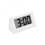 Mini Clock Simple Electronic Digital Display Clock Bedside Clock Car Clock Student Clock Portable Desk Clock Triangular Clock