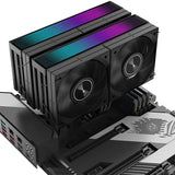 Applicable CPU Radiator JF15K Double Tower 10CM4 Fan Unblocked Memory 6 Heat Pipe PWM Air Cooling