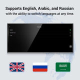 12.3 Inch Touch Control Panel Audio Light-dimmer Music Play Android11 Smart Home Central Control Panel Smart Home With Gateway
