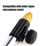 Portable Mic Stand Professional Pedestal Feet Adjustable Desk Holder Bracket Speech Live Fixing Frame Microphone Bracket