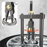 Diagnostic Tools Kit Gear Puller For Automobiles 2-Jaw Car Inner Bearing Puller High-Hardness Carbon Steel
