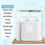 Fast Baby Milk Bottle Heater – Multi-Use with Sterilizer & Accurate Temp Control | Electric Bottle Warmer for Formula  Baby Food