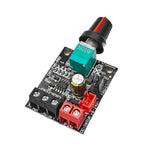 PWM Brushless Motor Speed Governor 4-Wire Fan Speed Controller With Switch DC8-24V 0-100% Duty Cycle Adjustable Motor Regulator