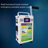 Hand cranked generator power bank high-power 220V large capacity outdoor household 12V lighting outdoor mobile power supply
