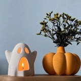 2025 New Spooky Silicone Holder Mold For Epoxy Resin Making Tealight Holder