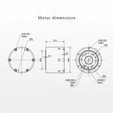 Planetary Gear Stepper Motor GIM3505-9 for Robotic Arms, Joint Modules