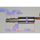 B1226 Neodymium Strong Magnetic Inner Rotor Hollow Cup Brushless Motor 3.7-7.4V Small Polishing Pen Ball Bearing Brushless Motor