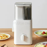 90W Automatic Vegetable Cutter 2 Speed Settings Electric Vegetable Cutter Wide Chute Electric slicer for Potato Slicer Shredder