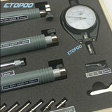 Dial Bore Gauge 18-160mm 0 01mm Center Ring Micrometer Gauges Measuring Tools Dial Gauge OEM Origin Range Reading