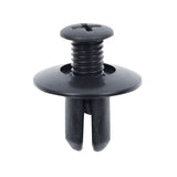 Universal 8Mm Car Buckle 50Pcs Plastic Expansion Through Screw Buckle For Bumper Leaf,For Mudguard, Trunk