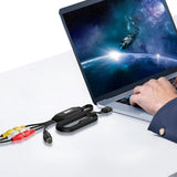 USB Video Capture Card VHS VCR TV DVD VHS To Digital Converter USB To AV Video Capture Adapter for /PC