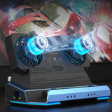 Docking Station Dual Cooling Fan Dock Station 4K@60Hz PD100W Gigabit Ethernet for Steam Deck OLED & ROG X & Legion Go