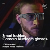 HD 4K Wireless Bluetooth Smart Glasses, Hands-Free Calling, Music Earphones With Microphone, Sports DV Sunglasses