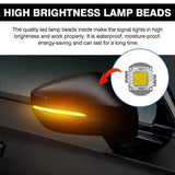 Exclusive Side Mirror Light For Honda Civic 11Th 2021-2023 LED Sequential Dynamic Indicator Smoked Black 2PCS
