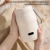 500ml Electric Kettle Portable Car Travel Heating Cup Boil Water Thermo Pot Multicooker Cooking Stew Pot 220V