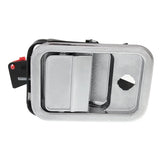 Chrome Exterior Door Handle 1 Pair A1842228002 A1842228003 For Freightliner Columbia 2000-2011 Pull Outside Handle