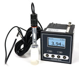 1 Wire Ph Sensor Digital Ph Meter Tester Online Ph Sensor 4-20ma 5 M Plastic Type Auto/manual Control 0~100 C 0.00~14.00ph