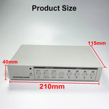 4-Channel 1080P Color System 4in1 AHD CVI TVI CVBS Video Splitter CCTV Camera Processor With Remote Control
