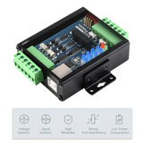 Industrial Isolated USB To 4Ch RS485 Converter (B) 26545 CH344L Chip, Multi Protection Circuits, Multi Systems Support