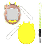 PC Protective Case Simple Shockproof Crystal Clear Protective Shell Anti-Scratch with Dustproof Cover for Tamagotchi Connection