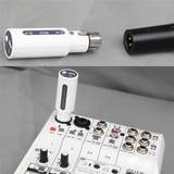 2.4G Wireless System Wireless XLR Transmitter Receiver One To Two Dynamic Microphone High Quality Sound Quality