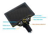 G1200 Professional Digital Video Microscope Magnifiers 1200X Microscopes for Electronics Soldering with 7 Inch Large Screen