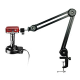Ultra HD 4K 60fps Digital Microscope for Industrial Inspection Video Camera with 150X Zoom Lens LED Illumination External