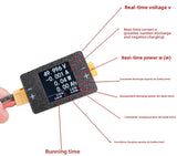 25A 8-150V Bidirectional DC Voltage Current Power Analyzer RC Charger Charging Discharging Tester Watt Meter