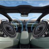 1pc Car Audio 6.5-inch 80W Car Mounted High-frequency Speaker with Lossless Coaxial Subwoofer and Full Range Speaker