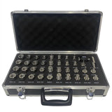 38pcs Stainless Steel Universal Pressure Fittings Kit Pressure Instrument Joint Connector Adapters Accessories Set