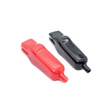 Alligator Clip New 20A PVC Sheathed Nickel-plated Iron Alligator Clamp DIY Test Lead Crocodile Electrical Clip Electrical Tool