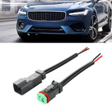 Deutsch DT 2 Pin Male Female Connector Adapter Wiring Harness for LED Work Light