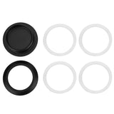 Bathroom Door Handle Bathroom Knobs Shower Glass Sliding Door Round Stainless Steel Handle Wood Door Pull Knob for Home Bathroom
