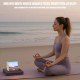 New Unique Bedsides Alarm Clock Gift Wake Up Light Multiple Natural Sounds Adjustable Light Setting Sunrises Effect