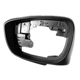 Car Side Left Wing Rearview Mirror Cover Frame Black For Mazda CX-3 2016-2019 CX-5 2015-2016 Replacement Parts Accessories