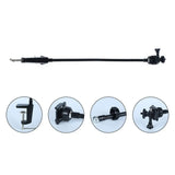 Gooseneck Camera Clamp Rotatable Adjustable Camera Stand Flexible Aluminium Webcam Bracket for Brio 4K C925e C922x