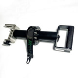 Portable Wrist Twister & Wrist Roller Combo – Rotation & Curl Training Device with Stainless Steel Kit, Black