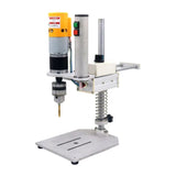 Mini Electric Tapping Machine Bench Top Threading Tool with Universal Arm 0-320 RPM Variable Speed M2-M6 Tapping Range